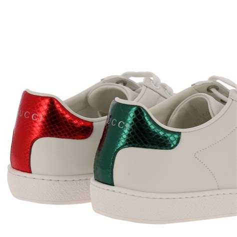 gucci scarpe bianche|Gucci sneakers for women.